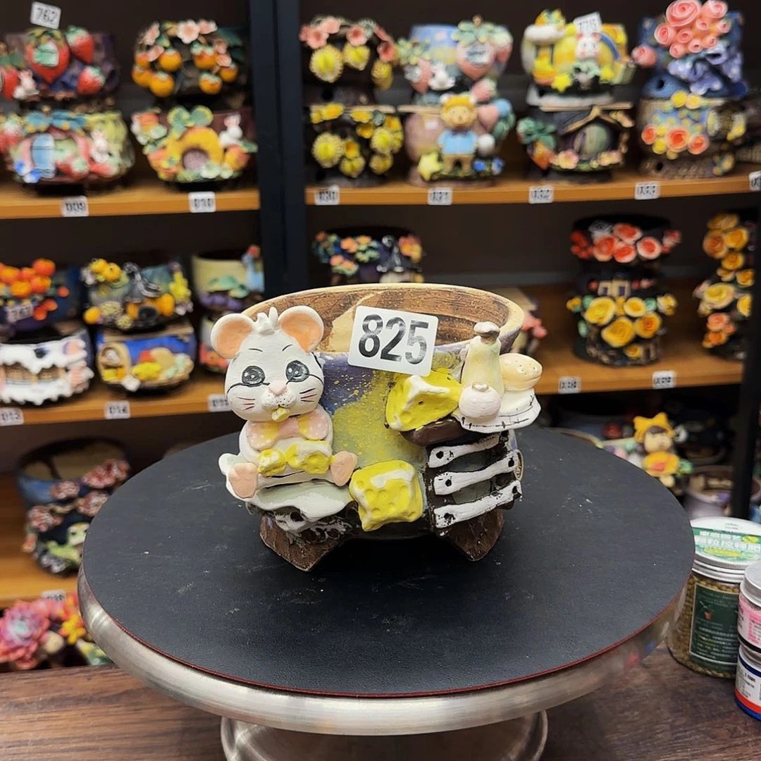 【闪购商品】粗陶手捏