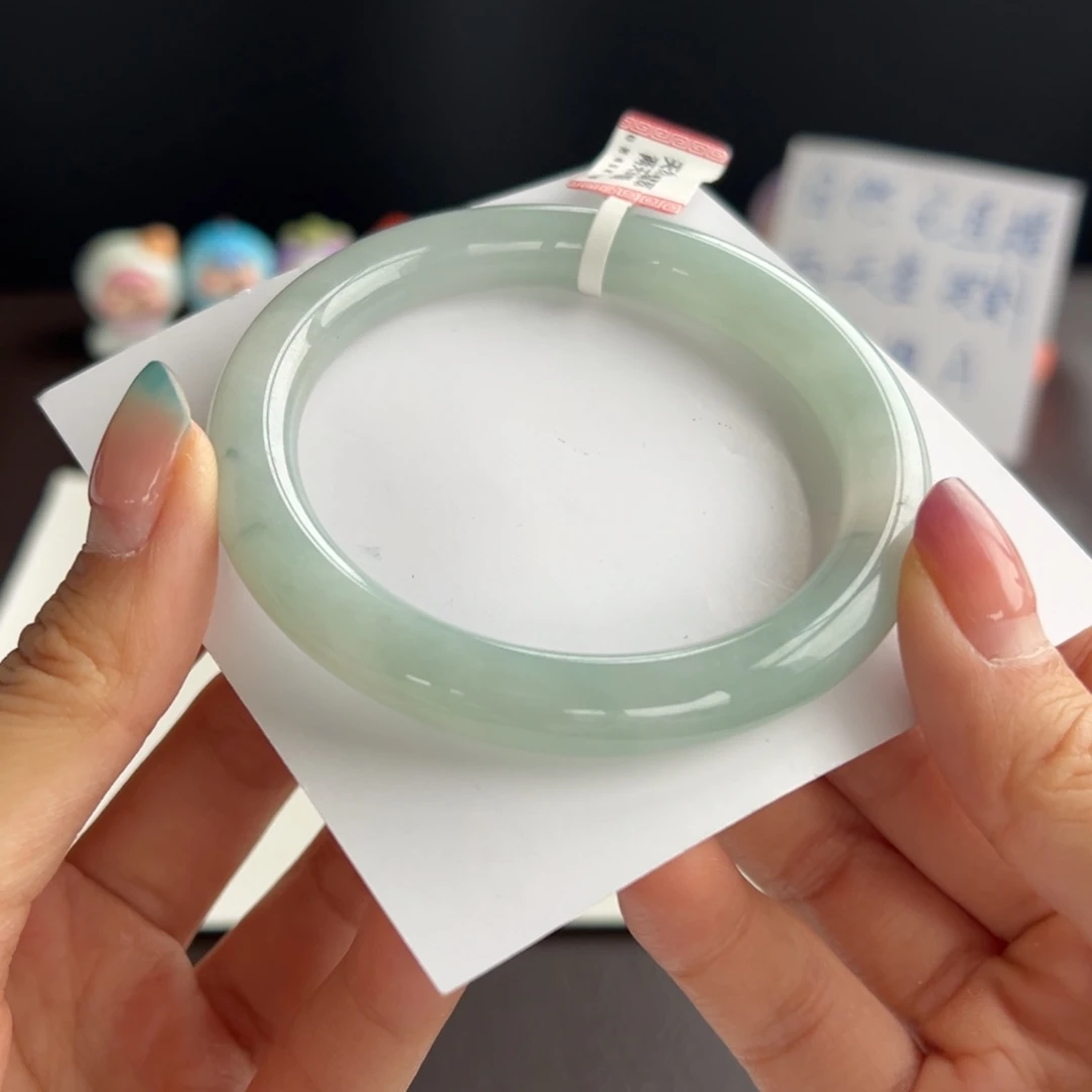 翡翠未镶嵌手镯17号59.1