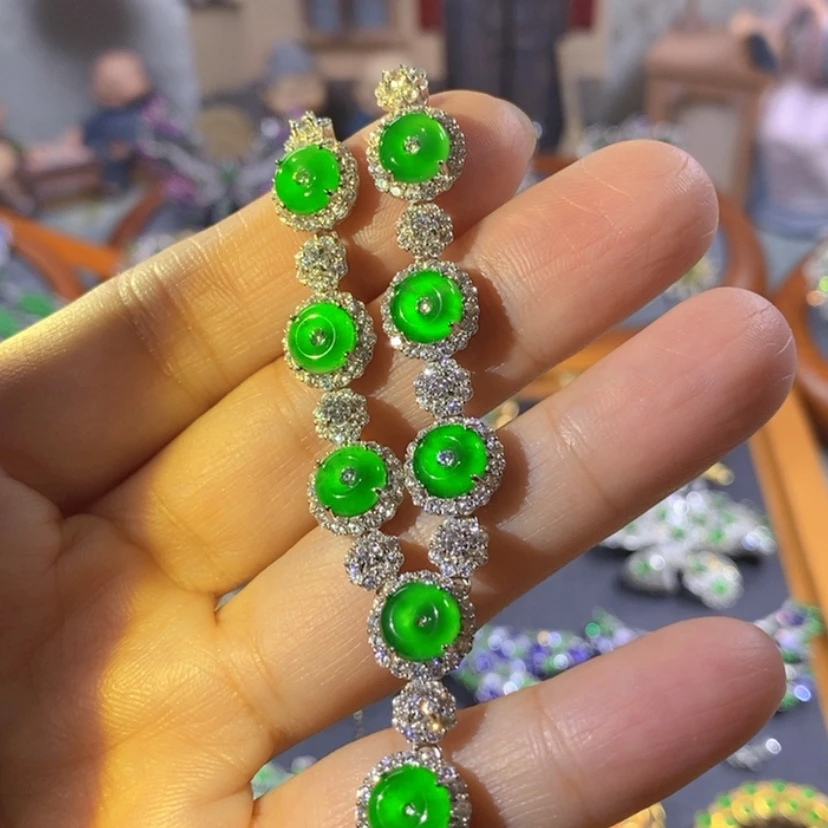 【闪购商品】银S925镶嵌挂件翡翠