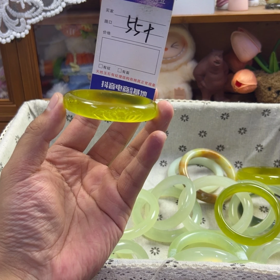 未镶嵌蛇纹石玉手镯639