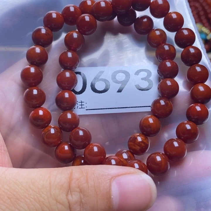 南红玛瑙手链未镶嵌福***康