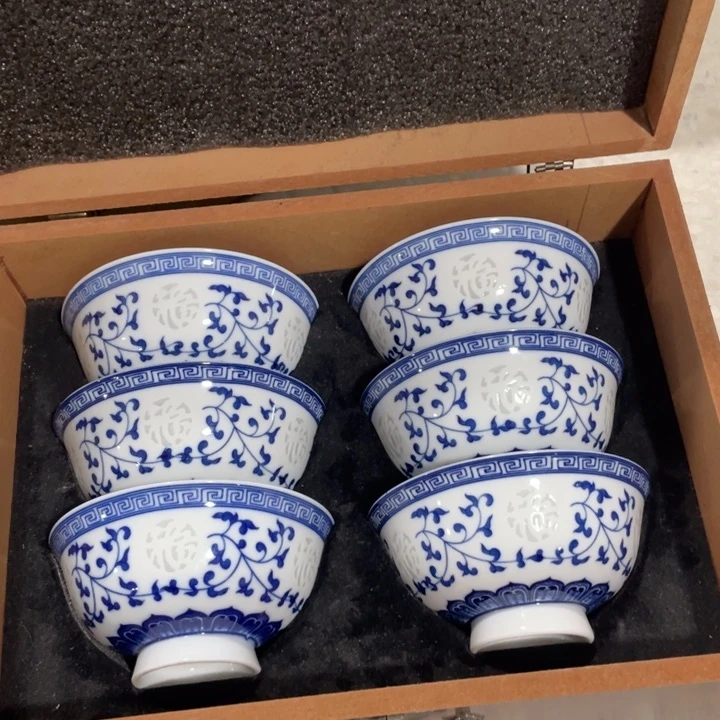 摆件景德镇高温细白瓷餐具