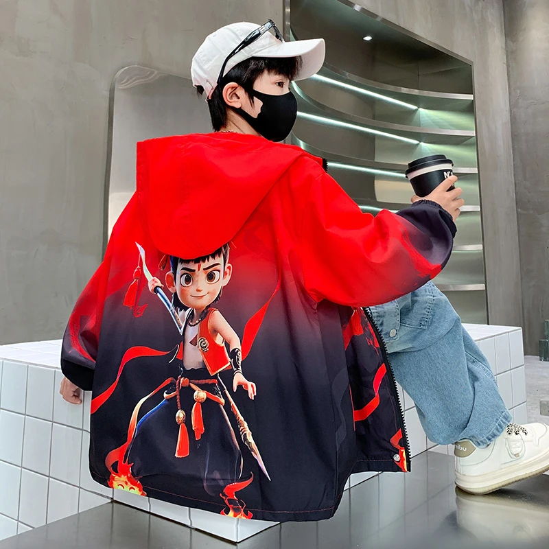 男童外套春秋款2025新款春装中大童洋气儿童7-15岁男孩春季炸街潮