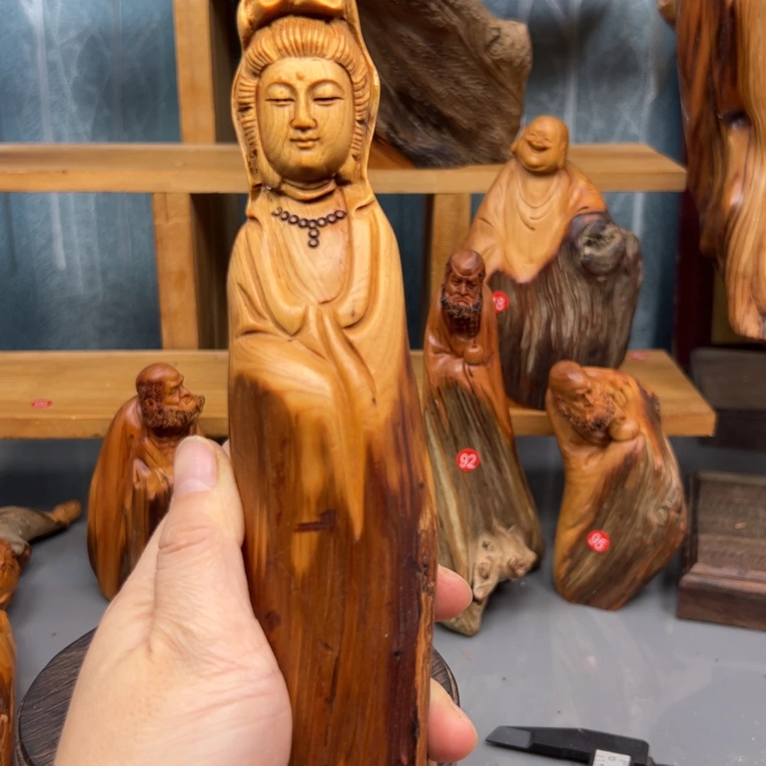 柏木崖柏木摆件手把件，84