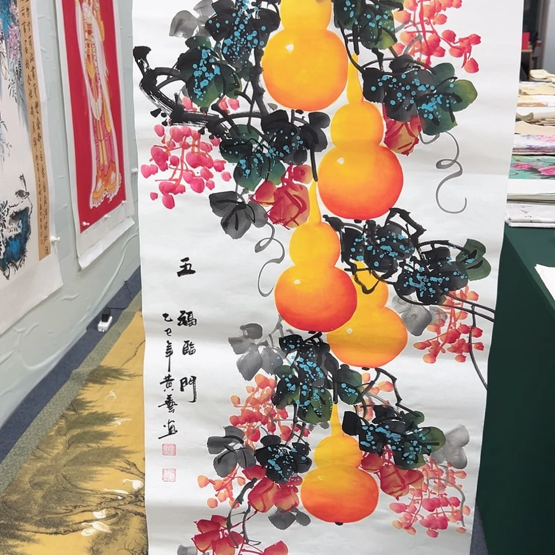 国画宣纸国画纯手绘作品
