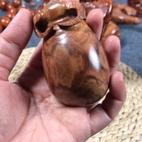 黄花梨/降香黄檀前**锦海南黄花梨手把件