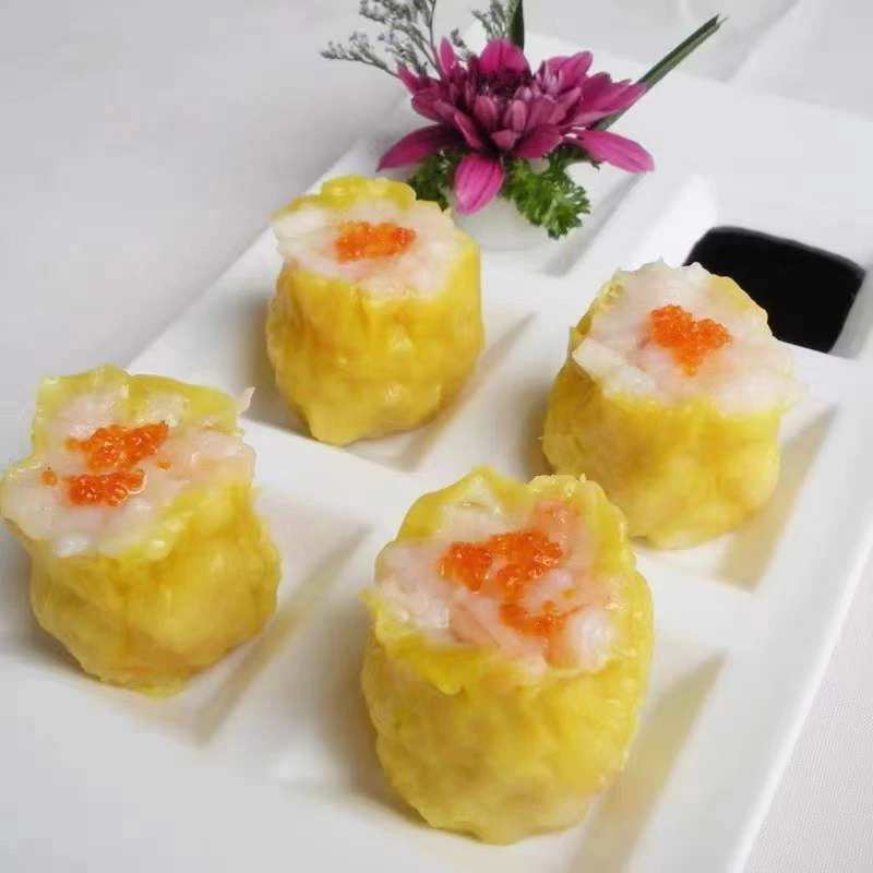 纯手工制作虾仁烧卖