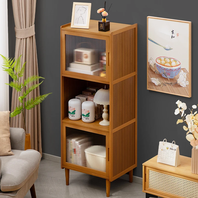 书架落地置物架桌面书柜子家用儿童客厅简易卧室靠墙展示柜杂物柜