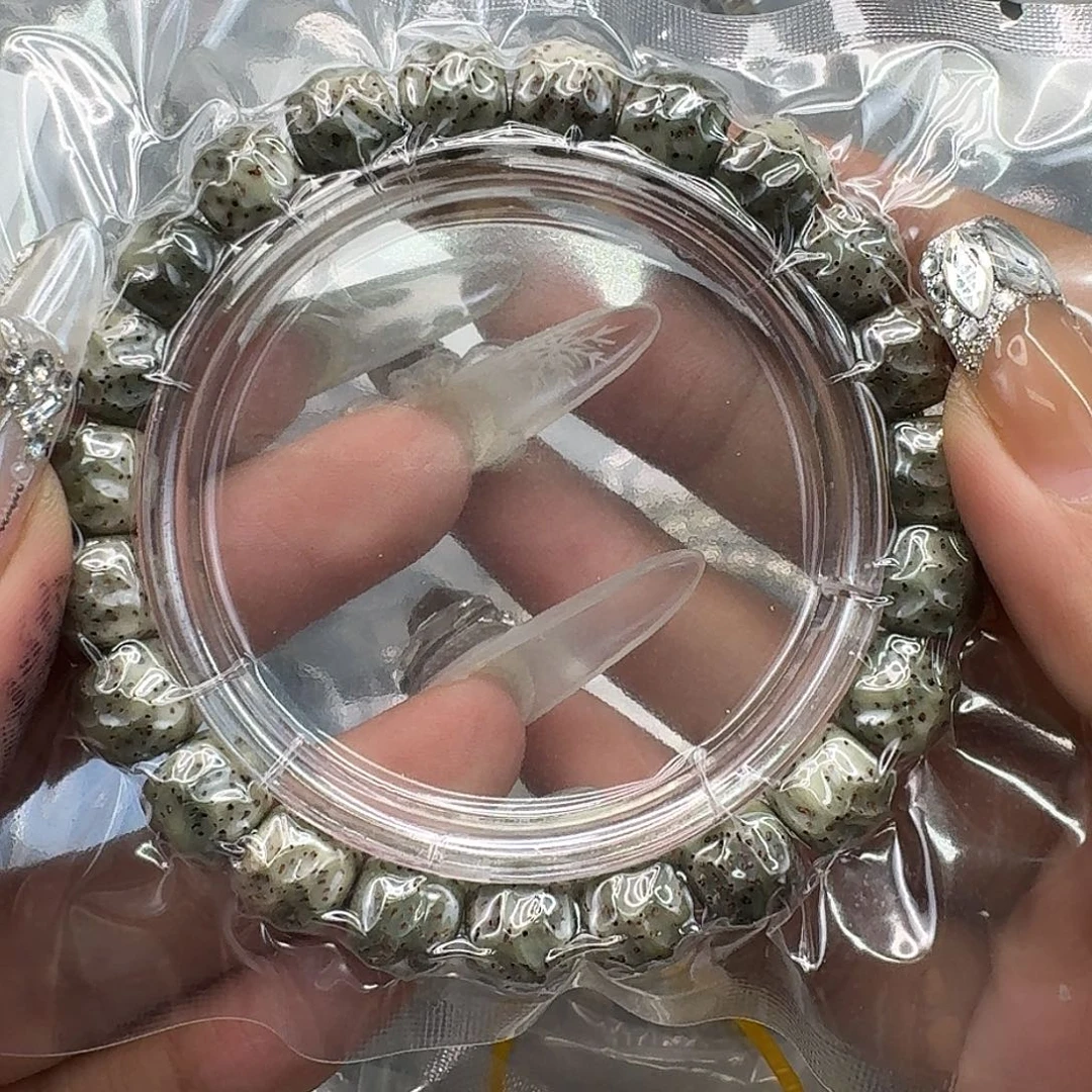 手串星月菩提180卓越绿星月菩提无相10单圈