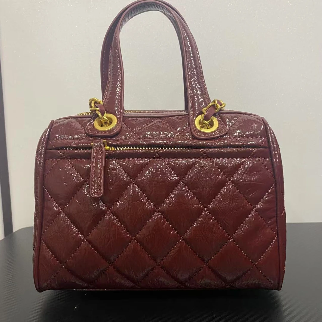 手工真皮包-22-3113-小旅游-香-红