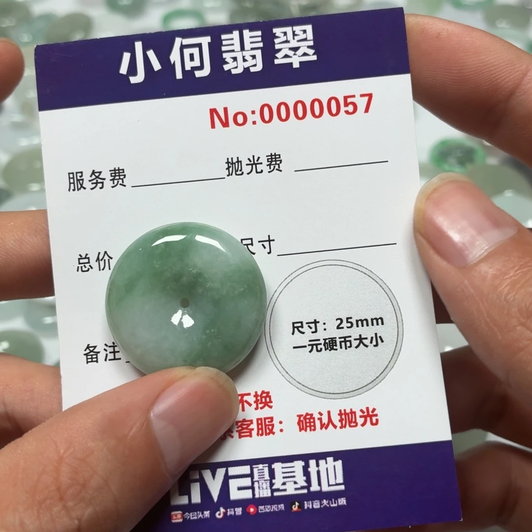 习***扎翡翠未镶嵌颈饰02