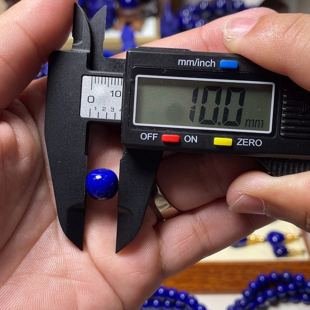 悟***丶青金石未镶嵌精工老型单珠10mm