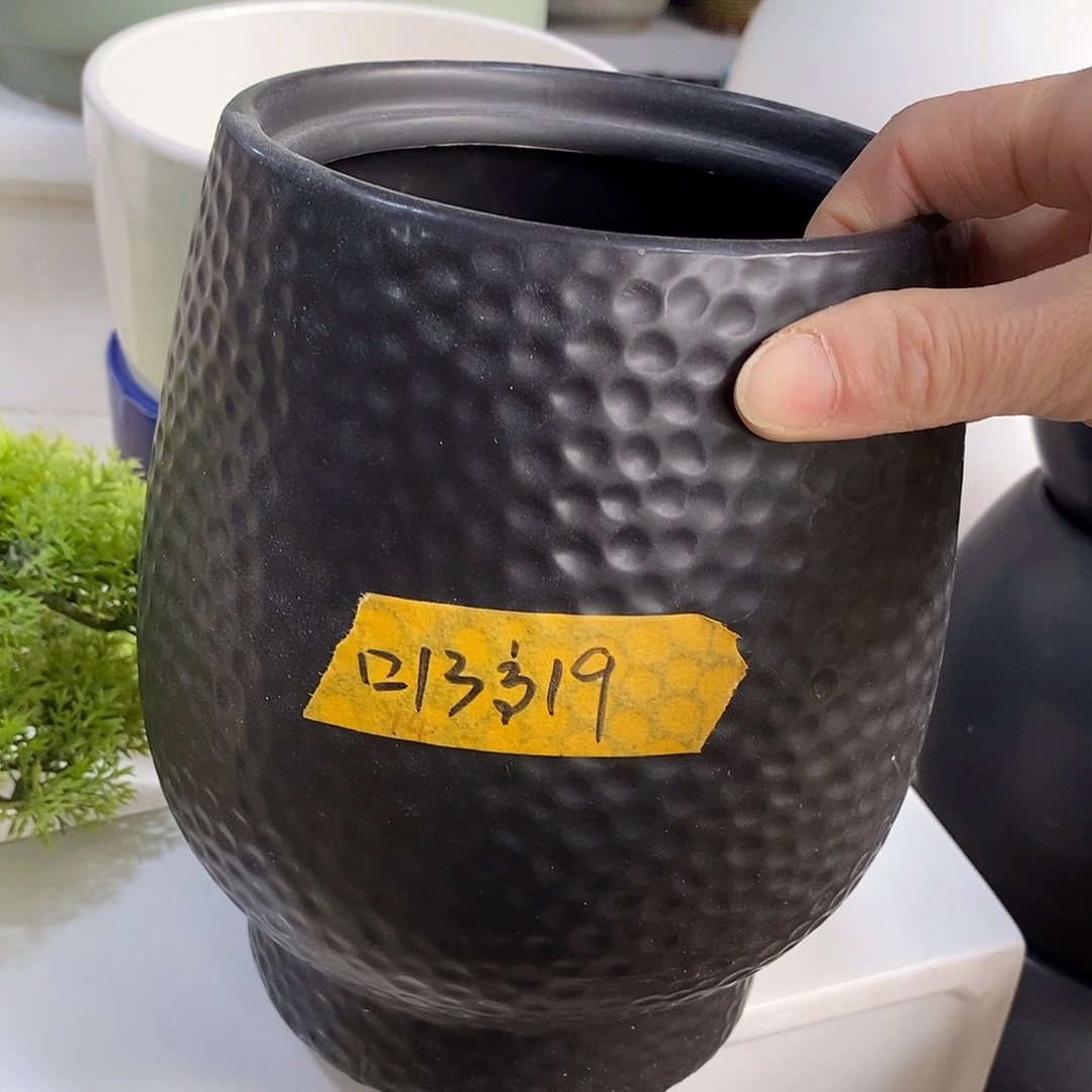 陶杯子陶盆有孔 瑕疵介意勿拍