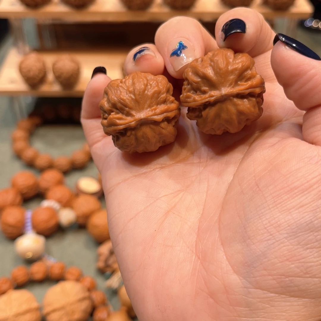 文玩核桃把件御龙大粗筋