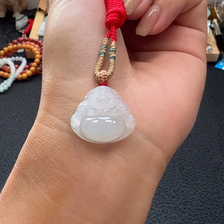 翡翠未镶嵌颈饰天然A货缅甸翡翠