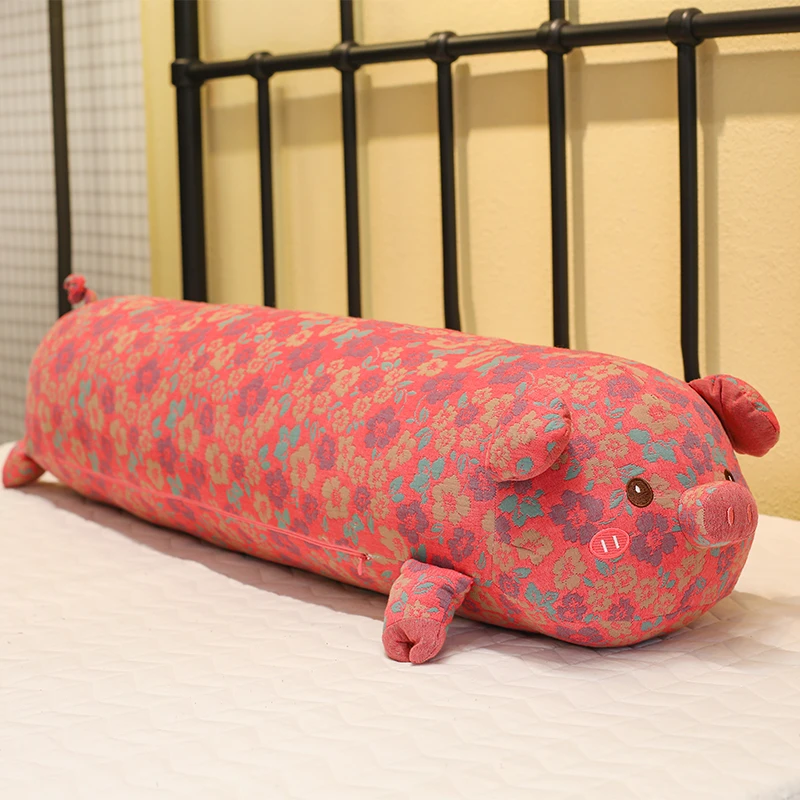 110CM【独立内胆】2025新款母婴级布艺三层纱可爱抱枕长条睡觉专用