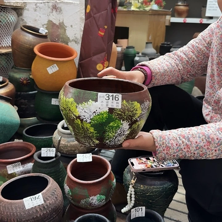 彩绘316高度14口径19