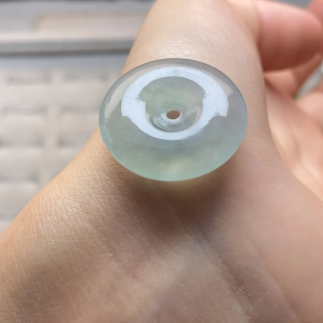 未镶嵌定制翡翠平安扣