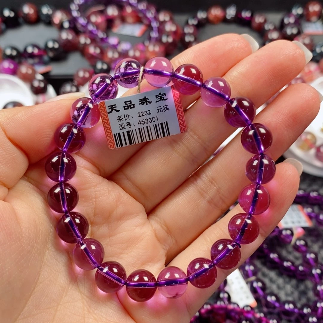 水晶手链未镶嵌紫水晶手链453301