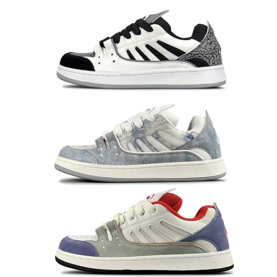 SUPER DRAG/超拽时尚可爱复古低帮百搭厚底防滑面包鞋联名鞋子