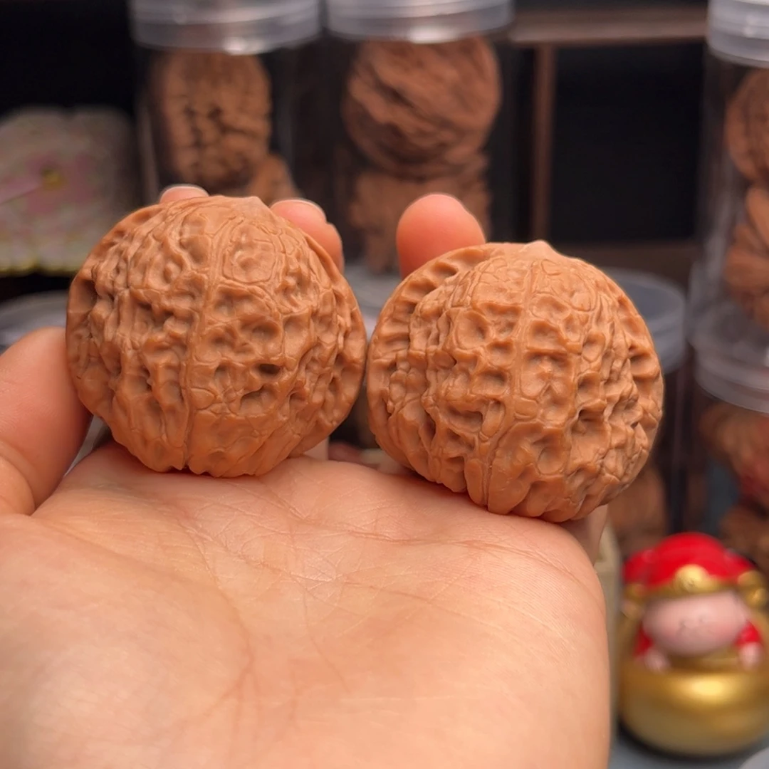 把件文玩核桃大团圆 42-45-35 全品小众