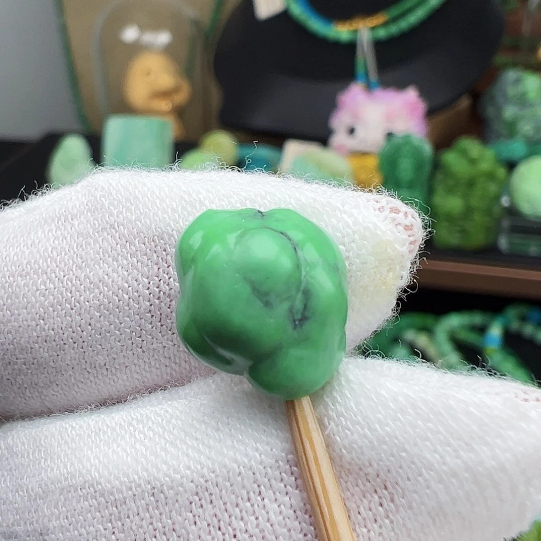 绿松石未镶嵌绿松石主播璐璐