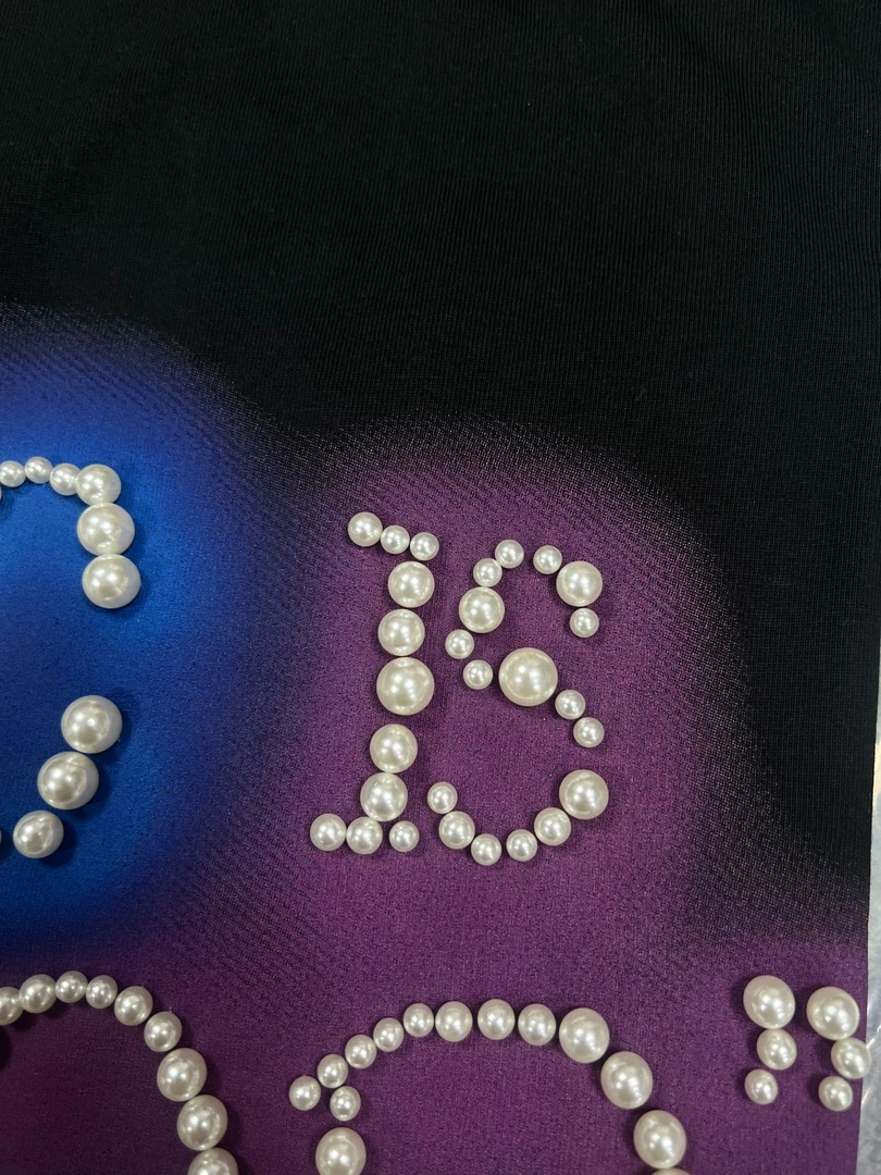 明星同款！重磅！三位数品质！珍珠音乐节限定款短袖T恤男女情侣