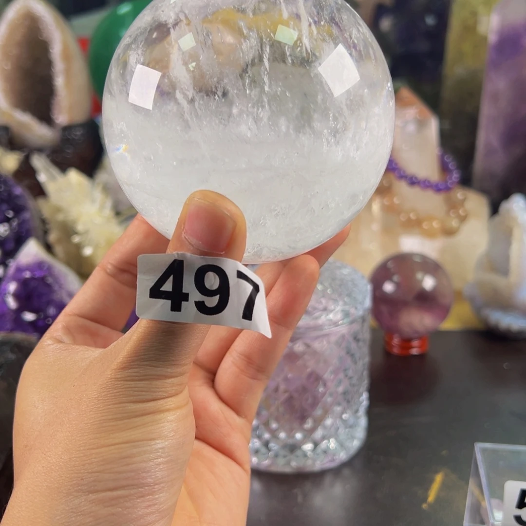 水晶未镶嵌珠宝半成品