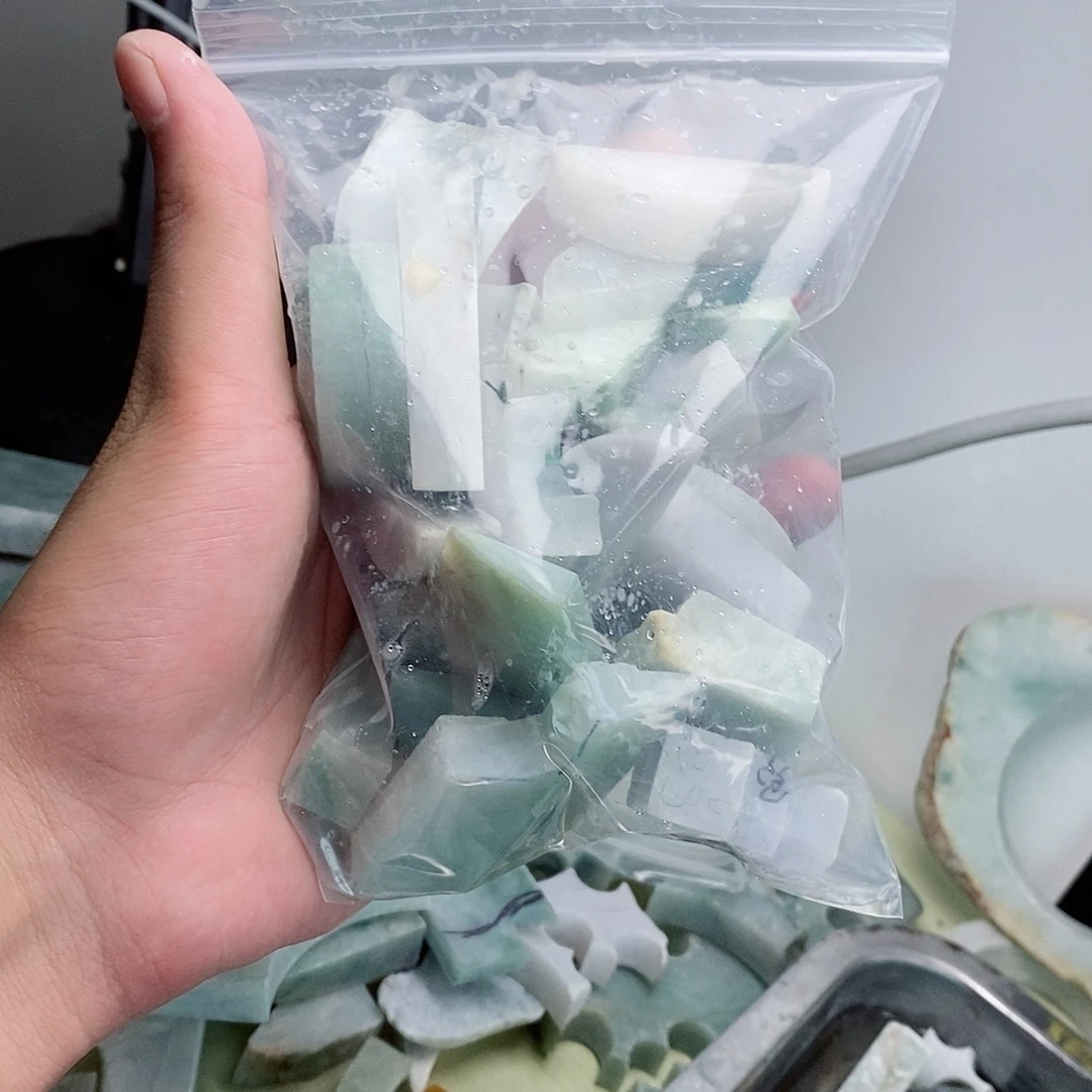 散珠翡翠天然缅甸翡翠a货40