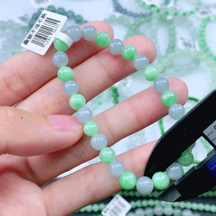未镶嵌手链翡翠翡翠