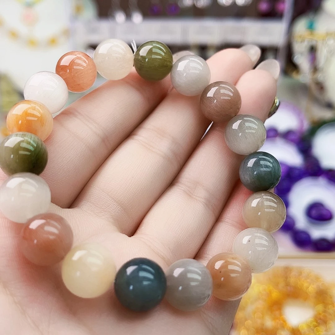 水晶手串未镶嵌天然