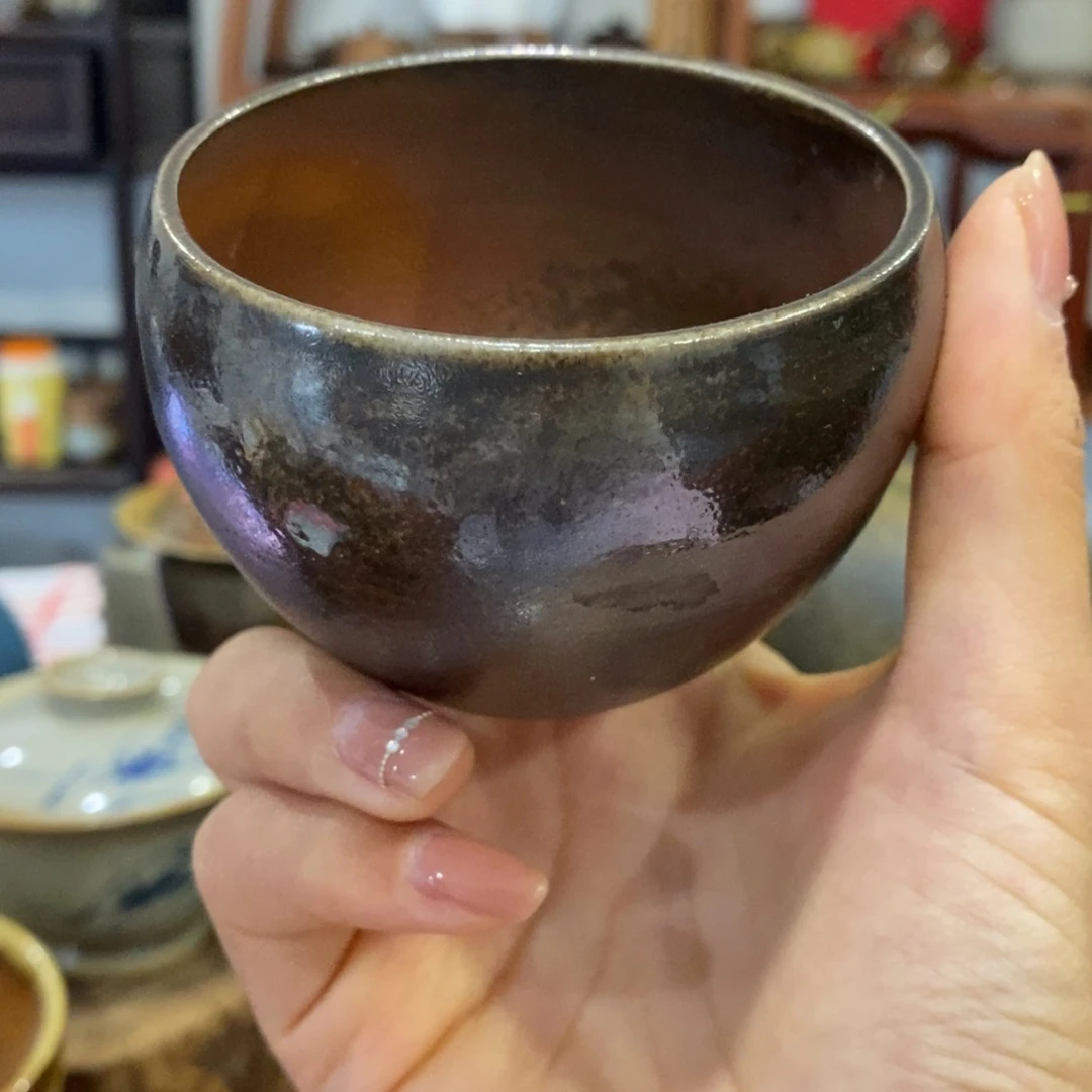 白泥通红系列主人杯微瑕