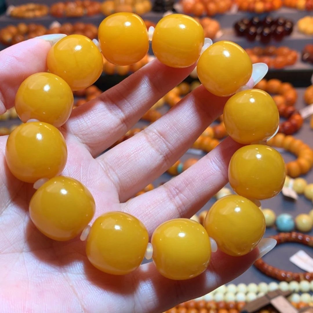 【闪购商品】手串蜜蜡未镶嵌蜜蜡手串