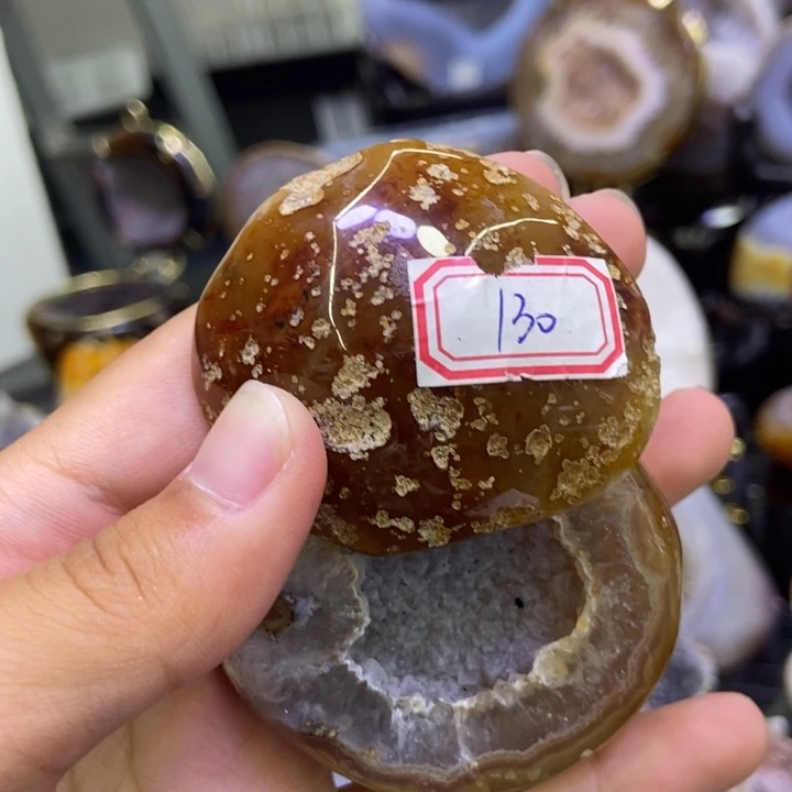 水晶珠宝半成品未镶嵌聚宝盆