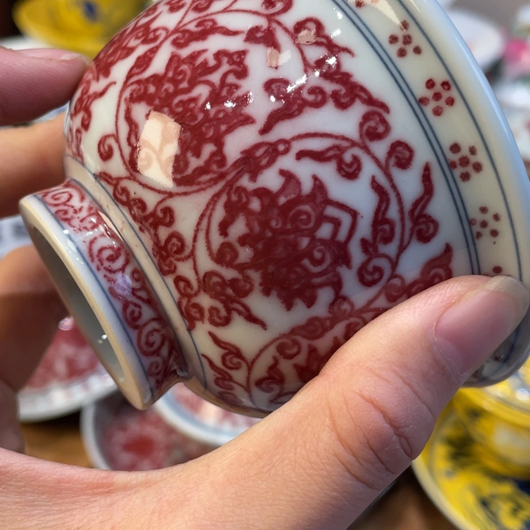 盖碗景德镇陶瓷陶瓷艺术品