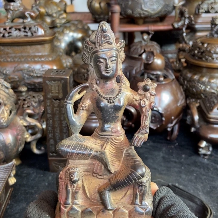 铜器工艺品摆件香炉摆件