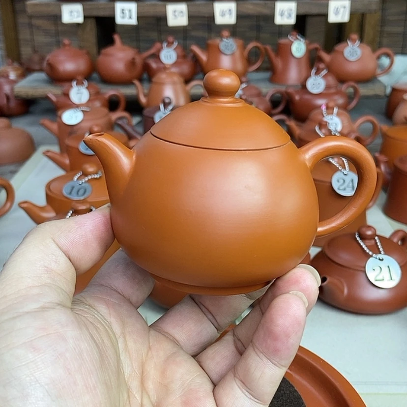 【闪购商品】茶壶朱泥125cc000000000000000