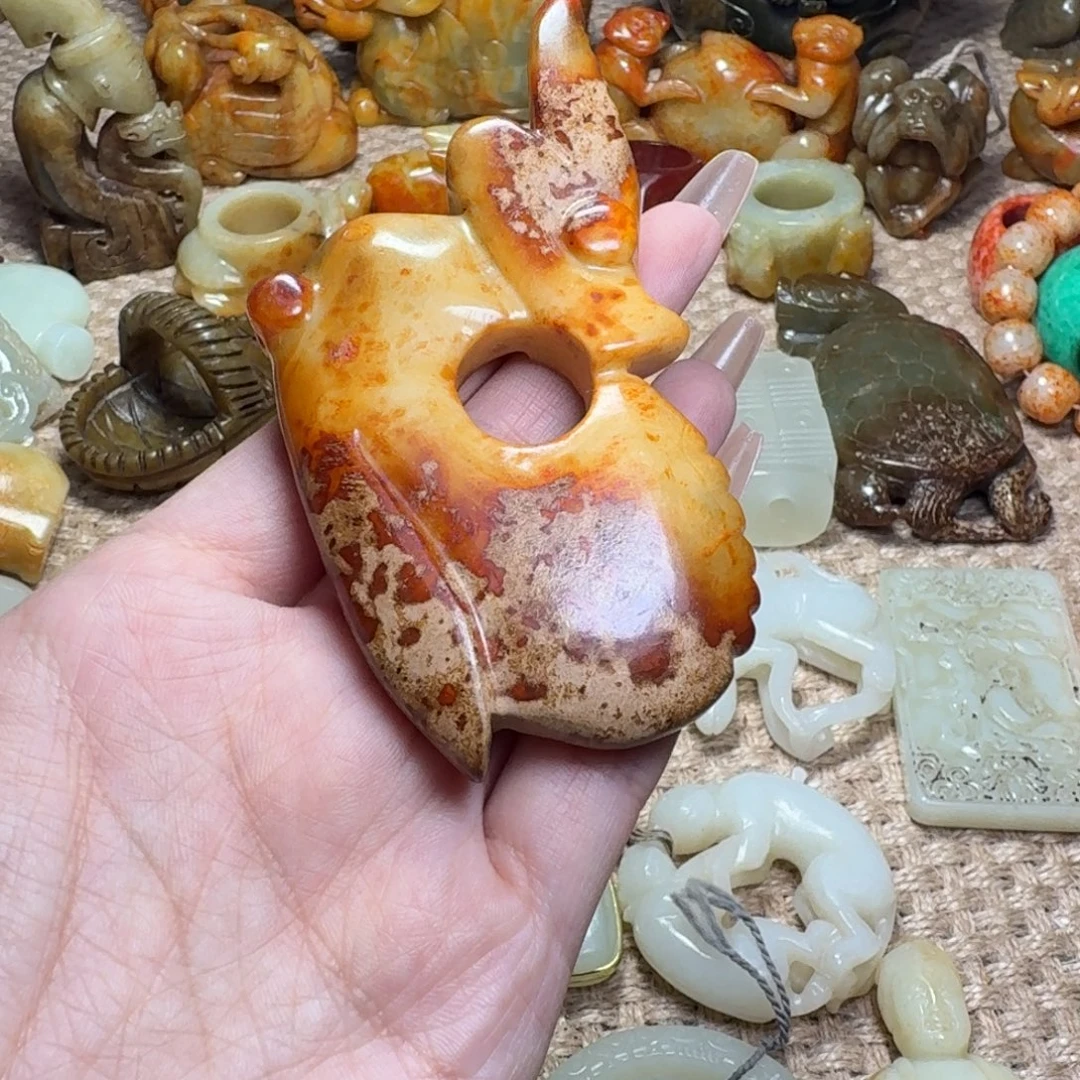 白玉菩提吊坠挂件