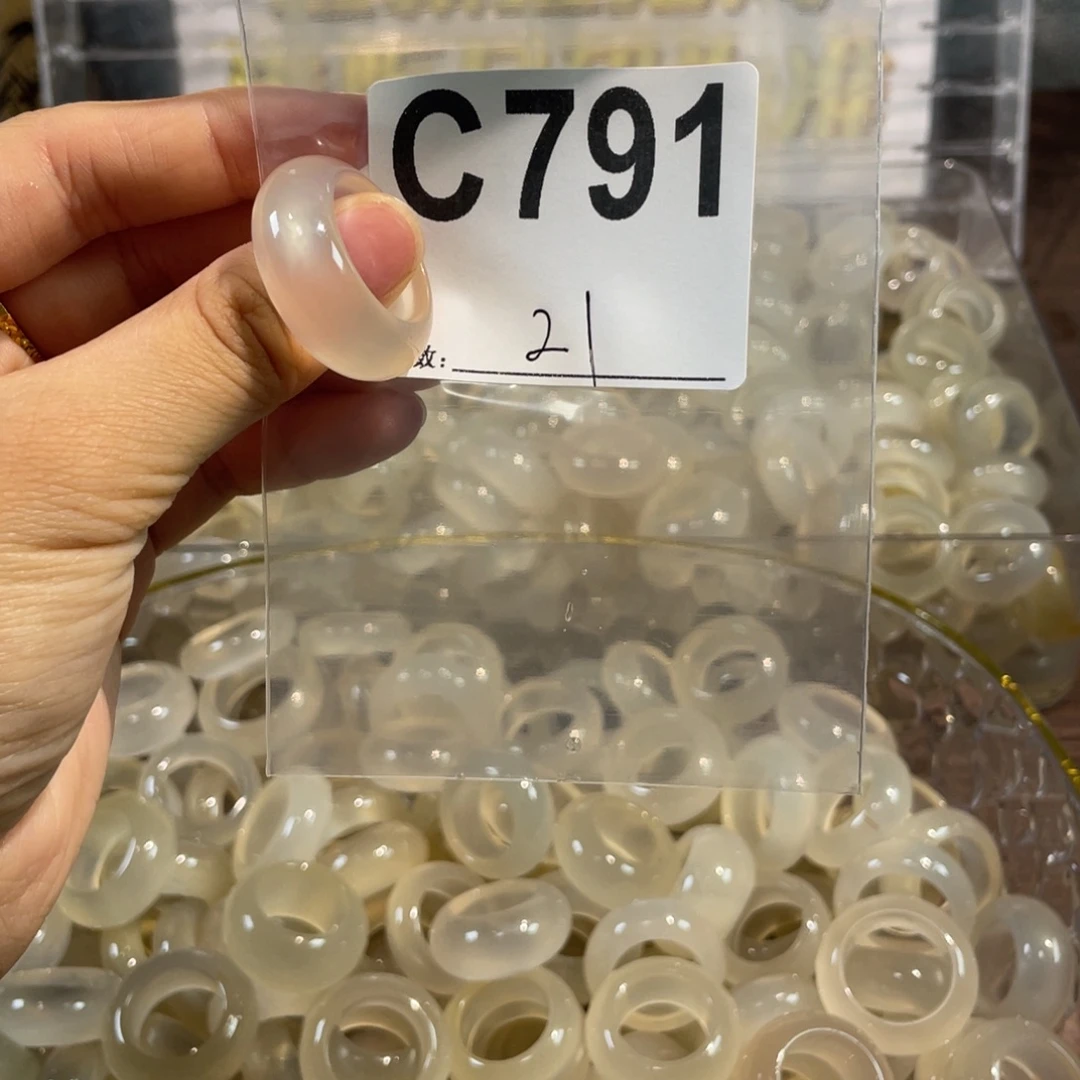 玛瑙/玉髓未镶嵌戒指791