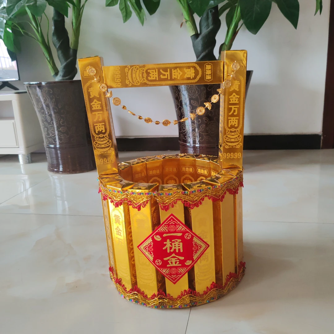 一桶金拍一发三手工折纸材料包全套含教程一桶金款式