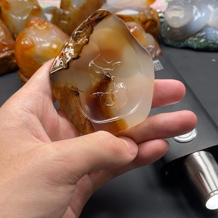玛瑙/玉髓未镶嵌颈饰玛瑙