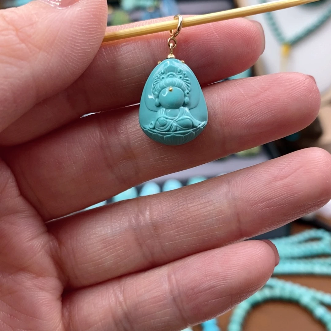 绿松石珠宝奇石未镶嵌