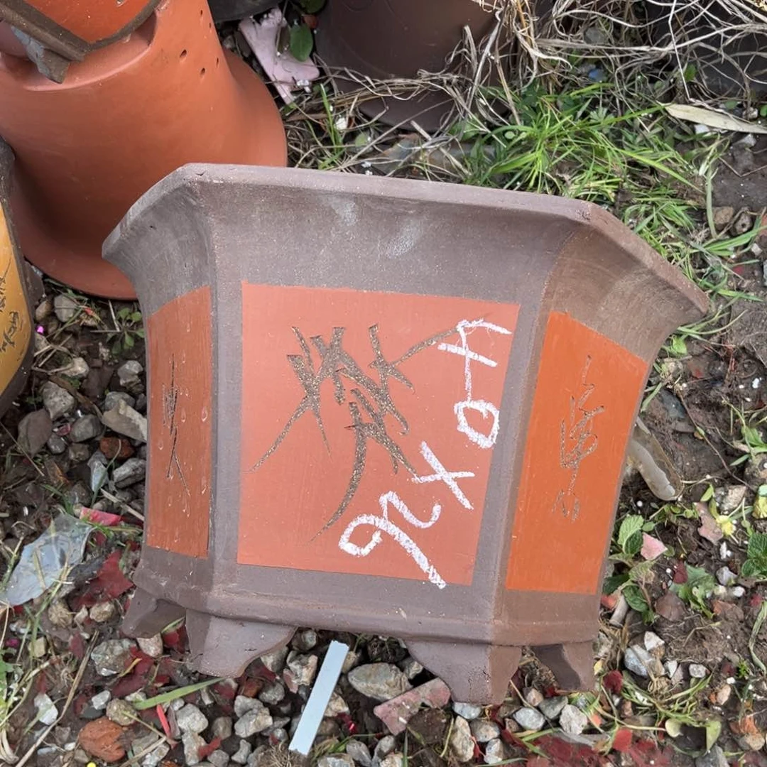 紫泥花盆紫砂花盆45