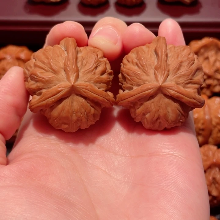 把件文玩核桃y****生石门元宝三棱全品