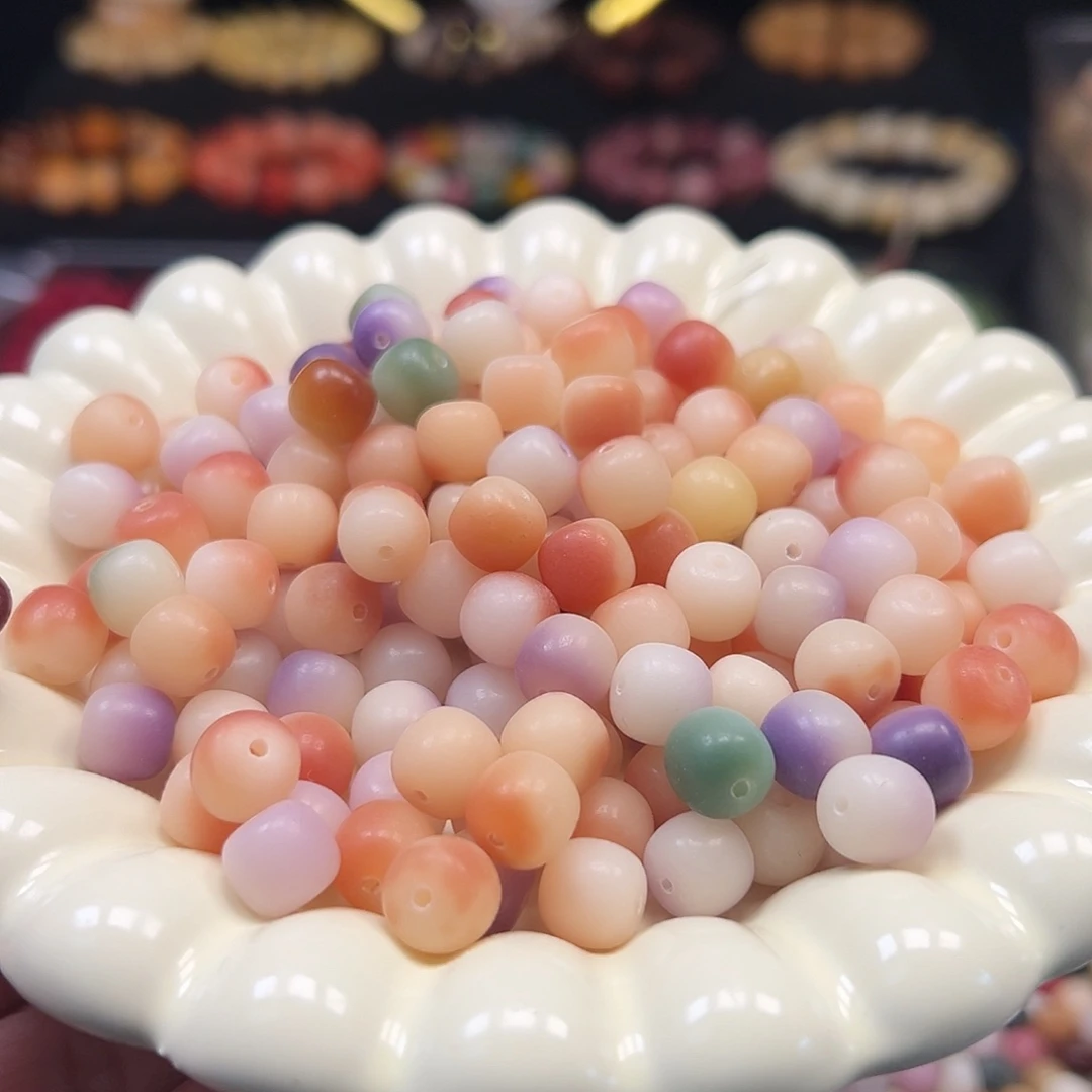 手串菩提根/象牙果10三花果冻桶500颗