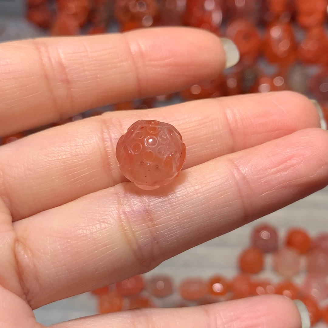 【闪购商品】未镶嵌配饰莲花2南红玛瑙