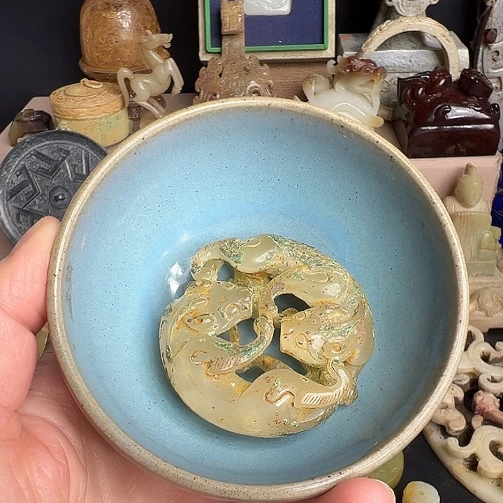 瓷片彭**动陶瓷摆件及陶瓷制品