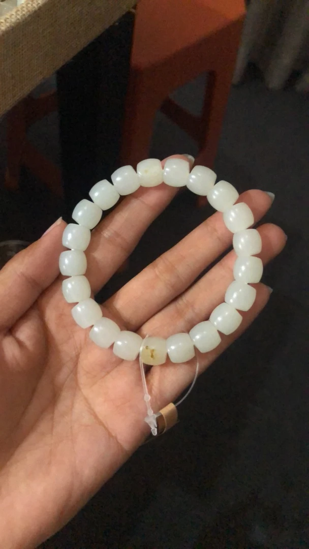 新疆和田玉卡10直切手串