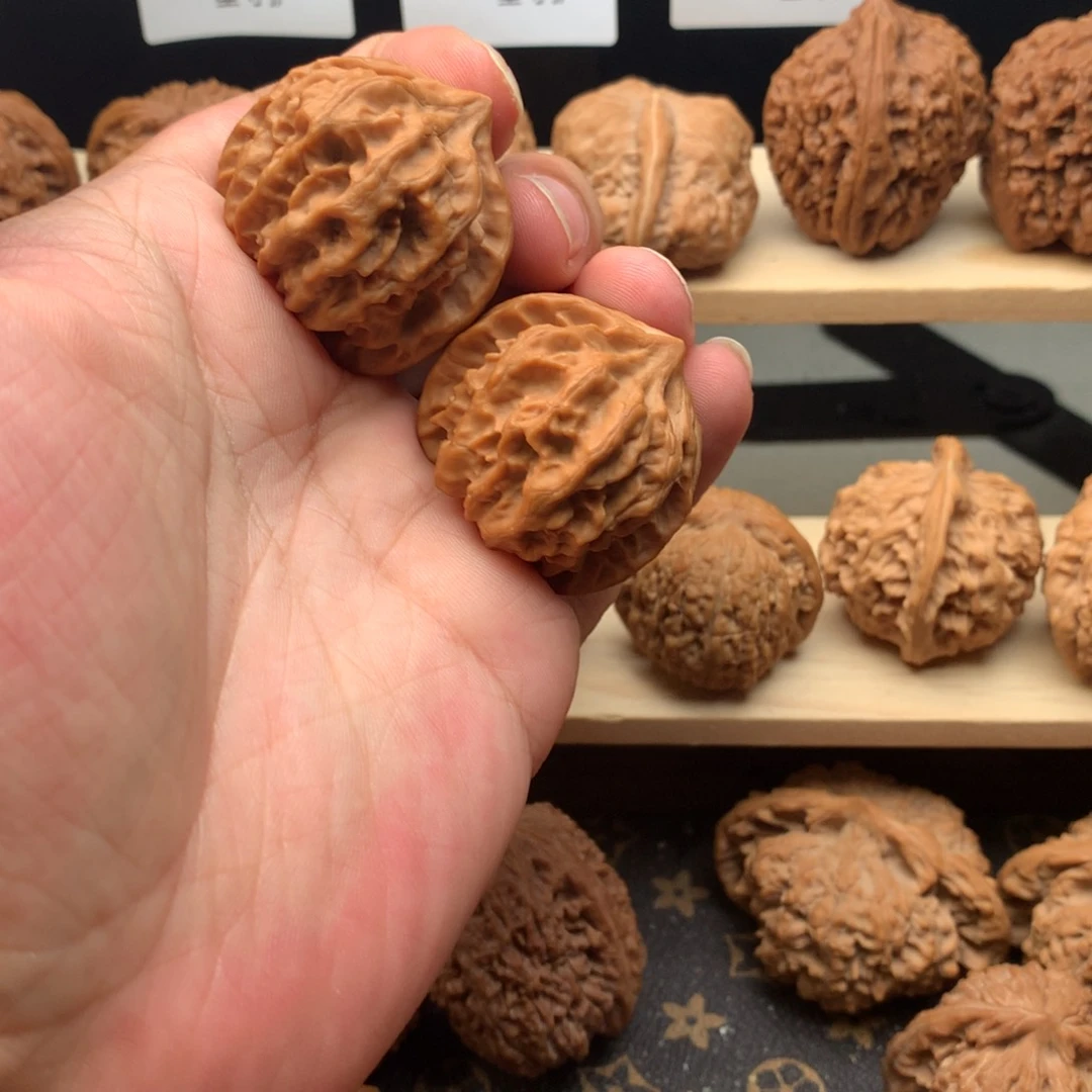 文玩核桃把件36尺全品无修曹大龙