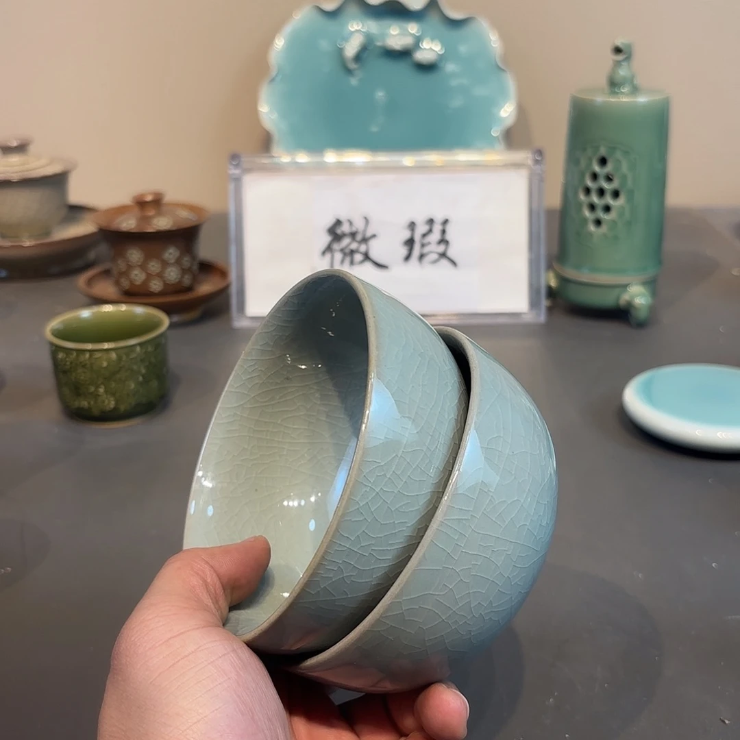 瓷片龙泉青瓷福利青瓷